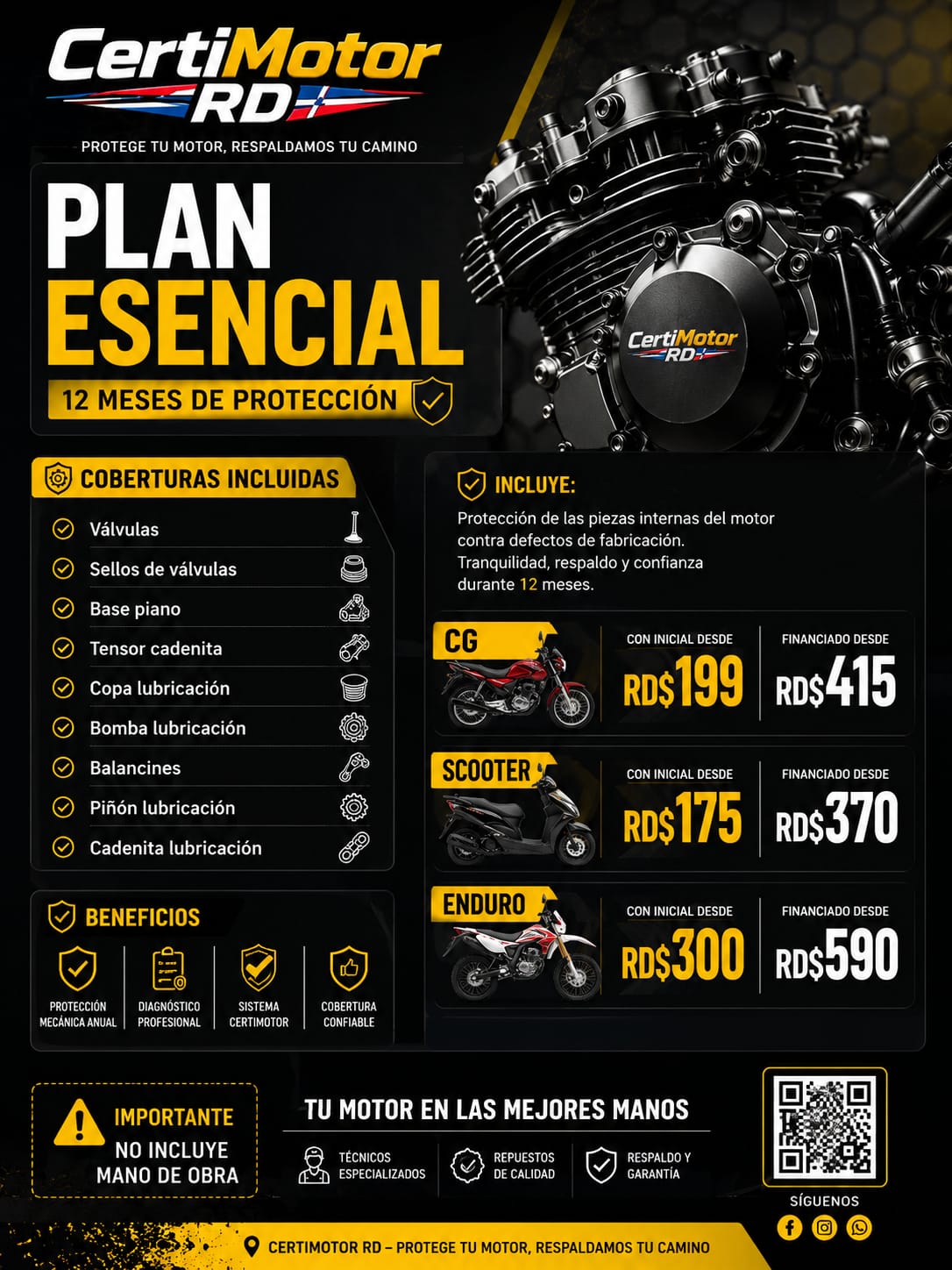 Plan Esencial CERTIMOTOR RD